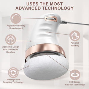 Venda quente Handheld Celulite Corpo Emagrecimento Sculpting Máquina Perda Gordura Massageador Barriga Gordura Queima Anti Celulite Vibração Massageador - Product Image 4