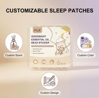 HLK Patch de Sommeil à Ingrédients Végétaux Naturels, Formule Améliorée pour un Sommeil Réparateur, Patch au Camomille pour un Sommeil Amélioré