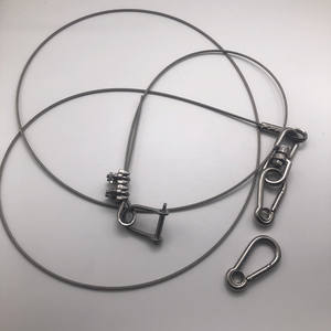 Pince pour câbles métalliques en acier inoxydable, 50 pièces, usine chinoise, pince-câble, raccords de quincaillerie, DIN741 - Product Image 5