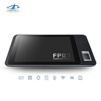 Dispositivo de Seguridad Biométrico HFSecurity FP07, Reconocimiento Facial, Monitor Android, Lector Inteligente de Códigos QR para Puerta