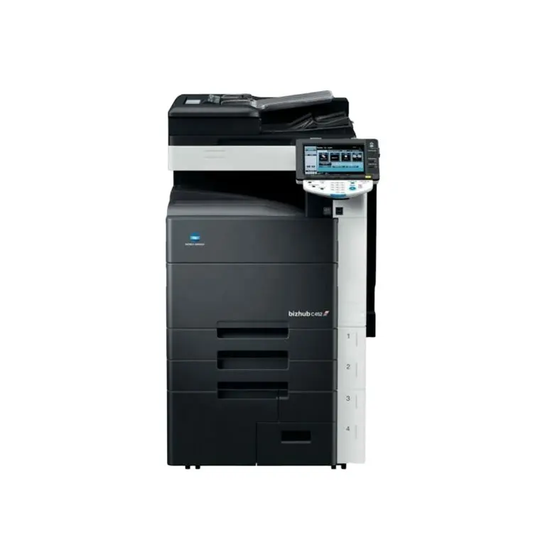 90% جديد الرقمية اللون ماكينات تصوير مستندات كونيكا مينولتا Bizhub C652 C552 C452 ماكينة تصوير ضوئي سعر للطباعة المكتبية ملفات