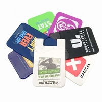 Personnalisable Mini Business Style Smart Wallet UV Imprimé Silicone Téléphone Cellulaire et Titulaire de la Carte de Crédit Cadeaux Promotionnels d'Affaires