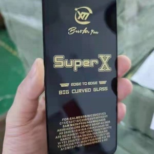 ฟิล์มกันรอยกระจกนิรภัย Super X คุณภาพสูง ขายดี ปี 2023 สำหรับ iPhone 14 Pro Max 14 12 13 9H ฟิล์มกระจกนิรภัยโค้งขนาดใหญ่พิเศษ - Product Image 2