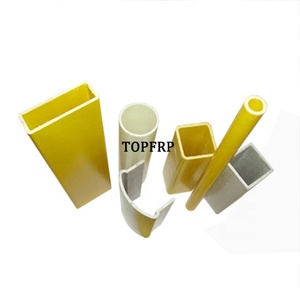 ท่อไฟเบอร์กลาสสี่เหลี่ยมแบบพัลทรูชั่น FRP ความแข็งแรงสูง - Product Image 6