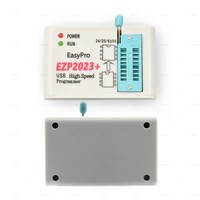 Programador USB SPI EZP2023, Juego Completo con 15 Adaptadores, Clip de Prueba Sop8/16, Compatible con EEPROM Flash Bios 24 25 93 95, Clip Minipro CH554T
