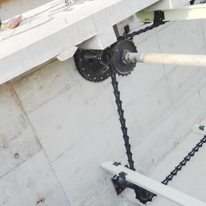 Air <strong>Flotation</strong> Pool Used <strong>Plastic</strong> Drag Conveyor Chain - Product Image 4