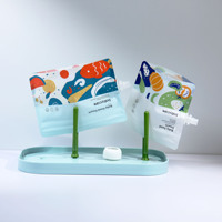 Pochette à bec debout pour boissons, emballage de nourriture pour bébé réutilisable pour jus et gelée