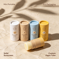 Stick solaire portable coloré SPF 50+ Protection UVA UVB