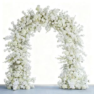 Nuova Vendita Calda: Arco Nuziale <span class=keywords><strong>di</strong></span> Lusso Romantico con Fiori <span class=keywords><strong>di</strong></span> Ciliegio Bianchi e <span class=keywords><strong>Rose</strong></span> <span class=keywords><strong>di</strong></span> Seta per Decorazioni e Allestimenti Matrimoniali - Product Image 5