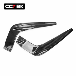 Para BMW <span class=keywords><strong>G30</strong></span> G31 520i 530i 540i 540d 550i 550d 2017-2020, Difusor Trasero Inferior de Parachoques de Fibra de Carbono Seca Estilo 3D, Cubierta de Divisores Laterales - Product Image 4