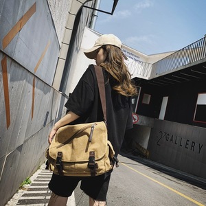 Bolsa Sling Masculina por Atacado, Nova Chegada, Design de Moda Quente, <span class=keywords><strong>4</strong></span> Cores, Bolsa Mensageiro de Lona Vintage de Alta Qualidade - Product Image 2