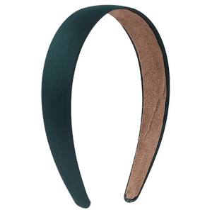 ألوان جذابة للسيدات ألوان ثابتة ساتان سادة Alice عقال للنساء 1 بوصة عريض شريط شعر <span class=keywords><strong>DIY</strong></span> إكسسوارات شعر للأطفال - Product Image 5