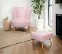 Chaise d'appoint en tissu de lin multicolore moderne nordique pour bureau à domicile chaise en polyuréthane de loisirs contemporains pour meubles de maison