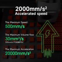 ESUN PLA + HS 1.75mm Filament d'imprimante 3D haute vitesse 500 mm/s impression plus rapide tiges en plastique amélioré pour FDM