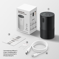 Offre Spéciale 2026 – Mini Diffuseur Électrique Portable USB avec Écran Tactile Numérique, Aromathérapie Sans Eau pour Voiture, Huile Essentielle Intelligente pour Hôtels