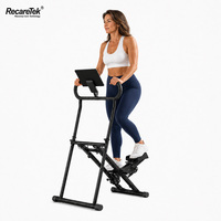 Equipo de Fitness de Lujo, Máquina de Ejercicios de Escalada para Pérdida de Peso, Entrenamiento de Resistencia, Ideal para Espacios Pequeños, para Principiantes, Resistente