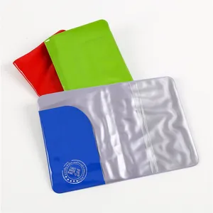 Promotional Customized Colorful PVC Travel Passport Cover Holder