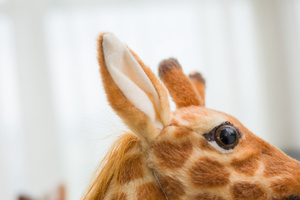 <strong>Large</strong> Realistic Plush <strong>Giraffe</strong> Stuffed Animal Soft Flexible Joint Deer Toy Plush Doll - Product Image 3