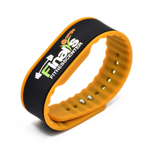 โรงงาน GSC ขายส่งสายรัดข้อมือซิลิโคนกันน้ำ NFC 13.56mhz สำหรับสวนสนุก - Product Image 3