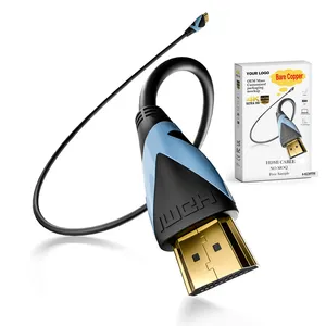 Bán Sỉ 5M 4K Cho Màn Hình HDMI 10 Inch Hoặc Cáp Dữ Liệu Hiển Thị Tốc Độ Cao 3D 2.0 HDMI Sang HMDI Cabo