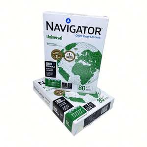 Wholesale A4 80gsm 75gsm 70gsm Paper Copier Printing Paper Factory <b>Office</b> <b>Supplies</b> Navigator Ream Copy Paper - Product Image 1