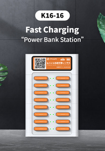 Cargador rápido 2025, nuevas llegadas, baterías externas de 7300 mAh y estaciones de carga con 16 ranuras, dispositivos electrónicos. - Product Image 2