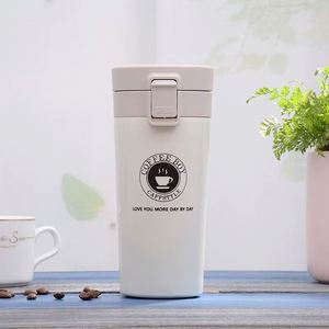 Termo de Acero Inoxidable de Doble Pared para Oficina, 380 ml/510 ml, Taza de Café de Viaje con Tapa, Venta al Por Mayor - Product Image 6