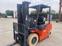 Chariot élévateur électrique au lithium FB25 2,5T avec contrôleur Curtis, levage 3m, fourches 1220mm, batterie au lithium