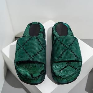 Pantuflas Casuales de Lujo para Mujer, Sandalias, Pantuflas Antideslizantes con Plataforma, Chanclas - Product Image 6