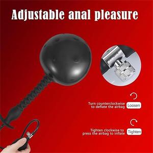 Stimolatore per Punto G per Adulti, Dilatatore Anale Gonfiabile, Grande Dildo per Inserimento, Giocattolo Sessuale, Massaggiatore Prostatico Maschile - Product Image 2