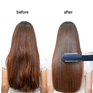 220V Điện <span class=keywords><strong>Hot</strong></span> Lược Máy Sấy Tóc Chuyên Nghiệp Salon Tạo Kiểu Tóc Công Cụ Không Khí Nóng Bàn Chải - Product Image 6