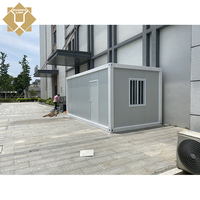 Maisons mobiles préfabriquées, structure en acier, cadre de transport, maison modulaire, 20 pieds, emballage plat, préfabriqué en acier, fabriqué en Chine, usine