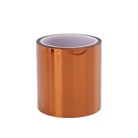 Ruban isolant en polyimide Kapton de couleur ambre doré résistant aux hautes températures pour l'électronique
