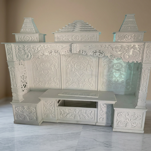 Templo de mármol de súper calidad personalizado a la venta por exportadores indios a precios bajos Templo de mármol - Product Image 2