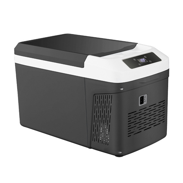 Freezable Car Refrigerator 12v24V Dual-purpose Small Refrigerator Compressor for Car and Home Cooling Mini Refrigerator