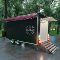 Mini conteneur mobile en acier de l'usine de la Chine 10ft Fast Food Coffee Bar Maisons Outdoor Modified Shipping Container Home for Shop