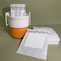 20/50/100 pièces de filtres à café en papier de conception moderne, sachets de café à dégoulinement jetables, poignée suspendue, accessoires pour expresso, outil à thé