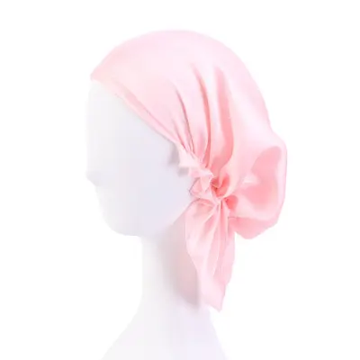CYX512 silk night head covers sleeping soft hair turbans satin bonnet sleep for women girls wholesale
