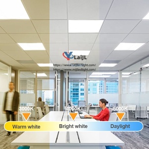 Lumière naturelle 30W 36W 24 pouces 2x2 Zigbee Tuya APP gradation de la lumière du soleil artificielle 6060 <span class=keywords><strong>Led</strong></span> Sky Plafonnier pour <span class=keywords><strong>sous</strong></span>-<span class=keywords><strong>sol</strong></span> - Product Image 5
