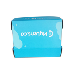 Logotipo personalizado, paquete plano, corrugado, troquelado, correo, cajas de envío, papel Kraft, embalaje Kraft plegable, grabado en relieve, laminación mate - Product Image 4