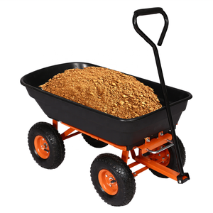 Chariot de jardin JDS, chariot à benne basculante, chariot de chantier - Product Image 1