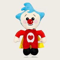 Ensemble de jouets en peluche Magicien Clown et Amis, super doux, animaux en peluche, poupées, jouet éducatif pour enfants