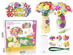 <span class=keywords><strong>Fai</strong></span> <span class=keywords><strong>da</strong></span> <span class=keywords><strong>te</strong></span> crea il tuo Bouquet di fiori con bottoni e fiori di feltro - Product Image 4