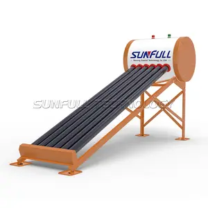 مصنع الفولاذ المقاوم للصدأ المدمجة غير الضغط سخانات المياه بالطاقة الشمسية ل غرف أو في الهواء الطلق