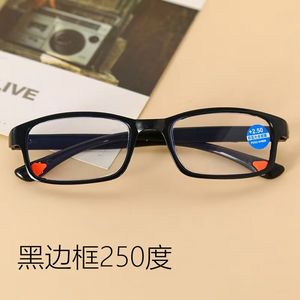 Reading Glasses <b>Black</b> <b>Frame</b> +1.00 Anti Blue Light Unisex PC <b>Frame</b> Resin Lens - Product Image 3