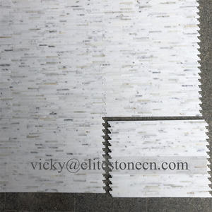 ロングストリップモザイクタイル壁キットKatキッチンシャワーBacksplashバスルームストリップタイル用22*145mm - Product Image 5