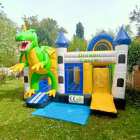 Structures gonflables pour l'extérieur, châteaux gonflables commerciaux pour enfants