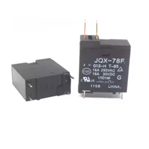T-85 JQX-78F-<span class=keywords><strong>012</strong></span>-H รีเลย์แม่เหล็กไฟฟ้า4PIN 12V 16A ของแท้ใหม่ - Product Image 1