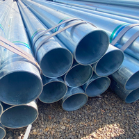 Nouvel arrivage : Tube galvanisé Q195 Q235 ASTM 60,3 mm 88,9 mm 114,3 mm pour la fabrication de cadres de rayonnages d'entrepôt