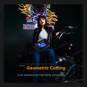 Nouveau sac de moto à bandoulière LED, sac de moto personnalisé OEM, sac de voyage oblique imperméable, sac léger Bluetooth - Product Image 6